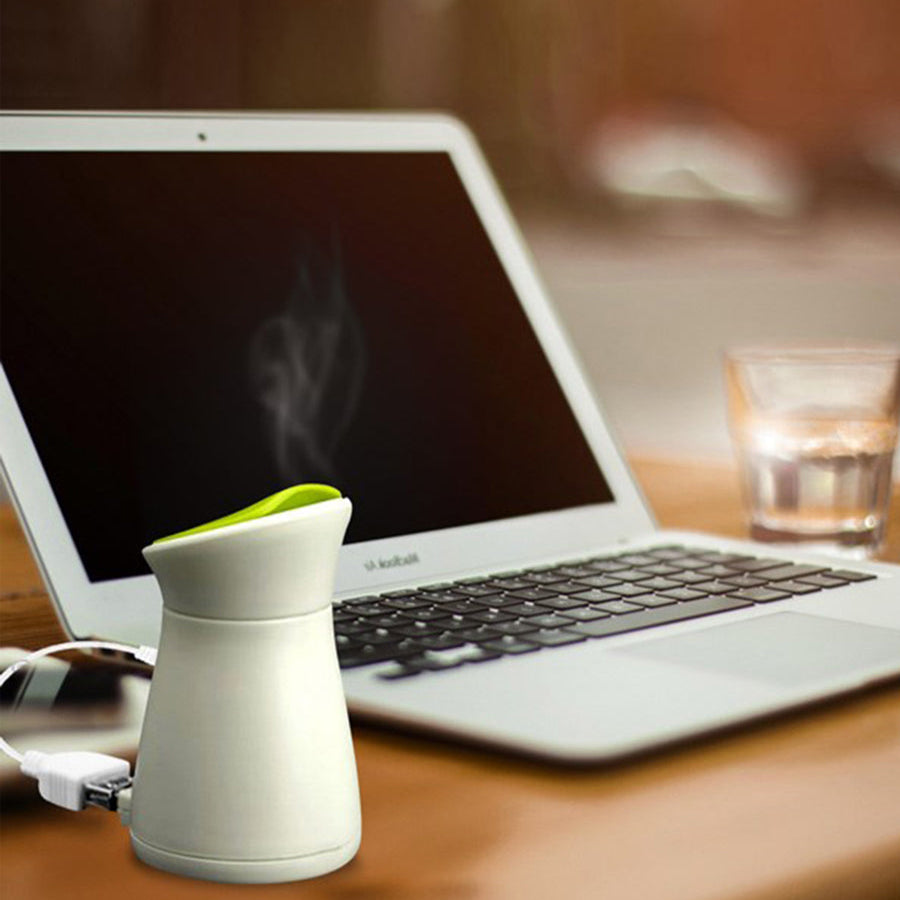 Penguin Aroma Diffuser Mist Dispenser - Mini Table Top Humudifier with Aroma Dispenser - USB Chargeable (Choose From DropDown Menu)