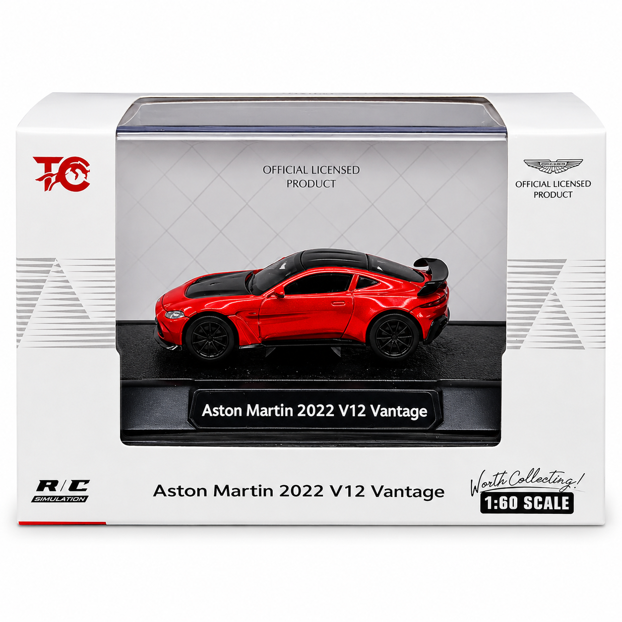 Aston Martin 2022 V12 Vantage Remote Controll Car – 1:60 Scale Collectible Model