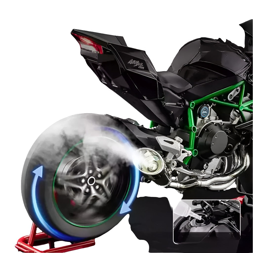 Kawasaki H2R Alloy Model 1:6 Scale (Matte Black)