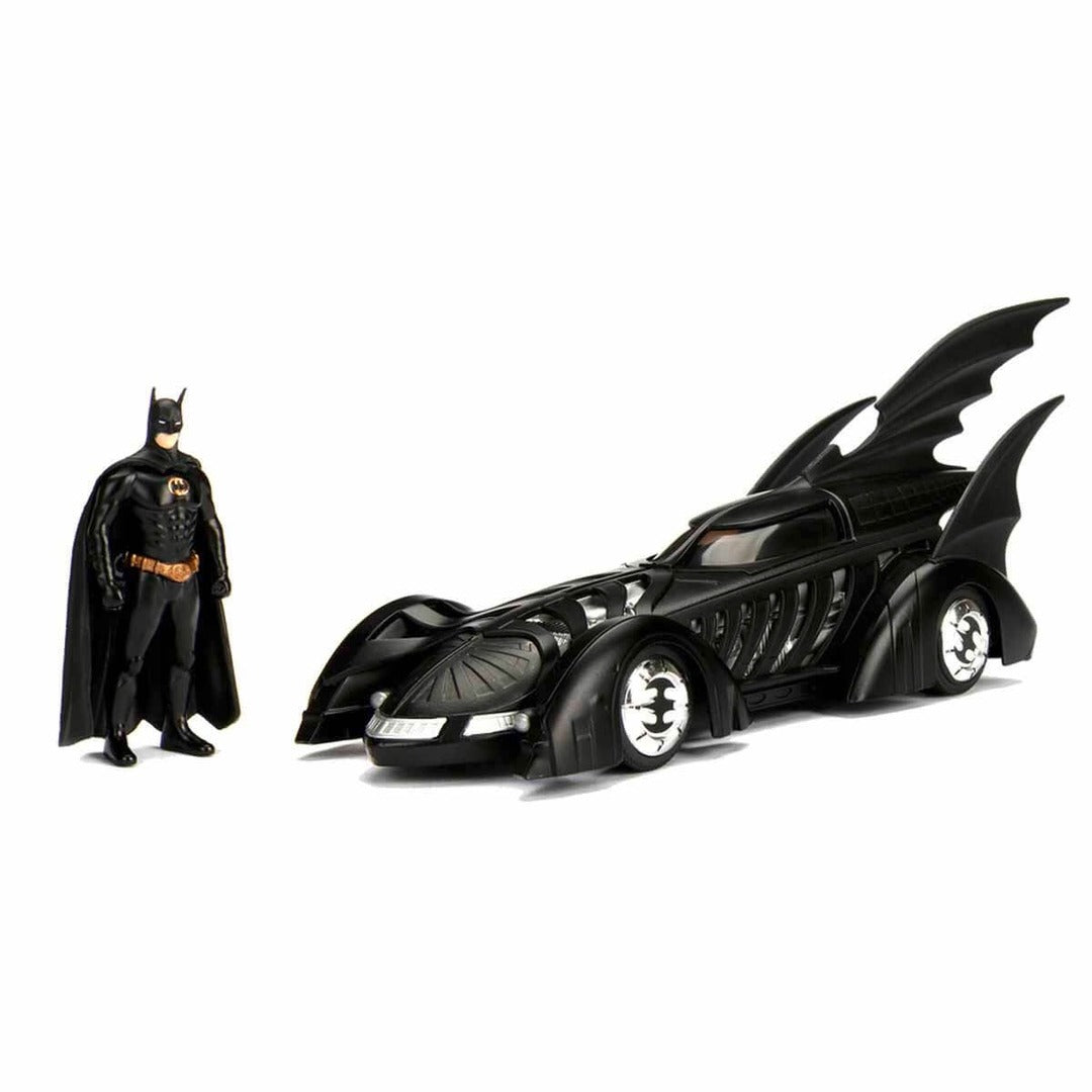 Jada Batman Forever Batmobile with Batman diecast figure