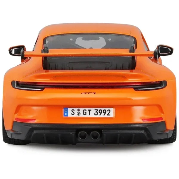 Bburago - 1 : 24 Diecast Scale Model - 2022 Porsche 911 GT3 (Orange) - Official Licensed Product