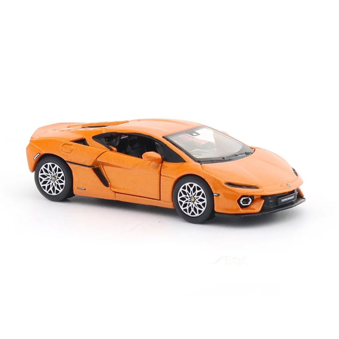 Bburago Lamborghini Temerario 1:64 Diecast Model Car - Front Angle View