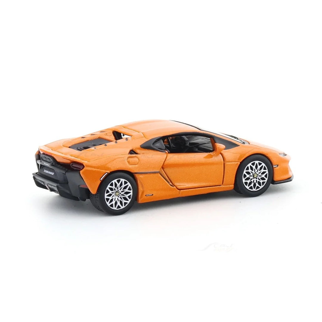 Bburago Lamborghini Temerario 1:64 Diecast Model Car - Rear Angle View