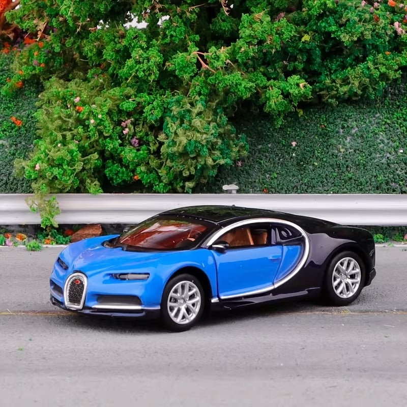 Official Bburago Bugatti Chiron - 1 : 64 Diecast Scale Model