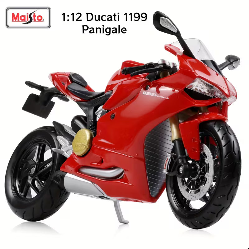 Maisto - 1 : 12 Diecast Scale Model - Official Licensed Product - Ducati 1199 Panigale