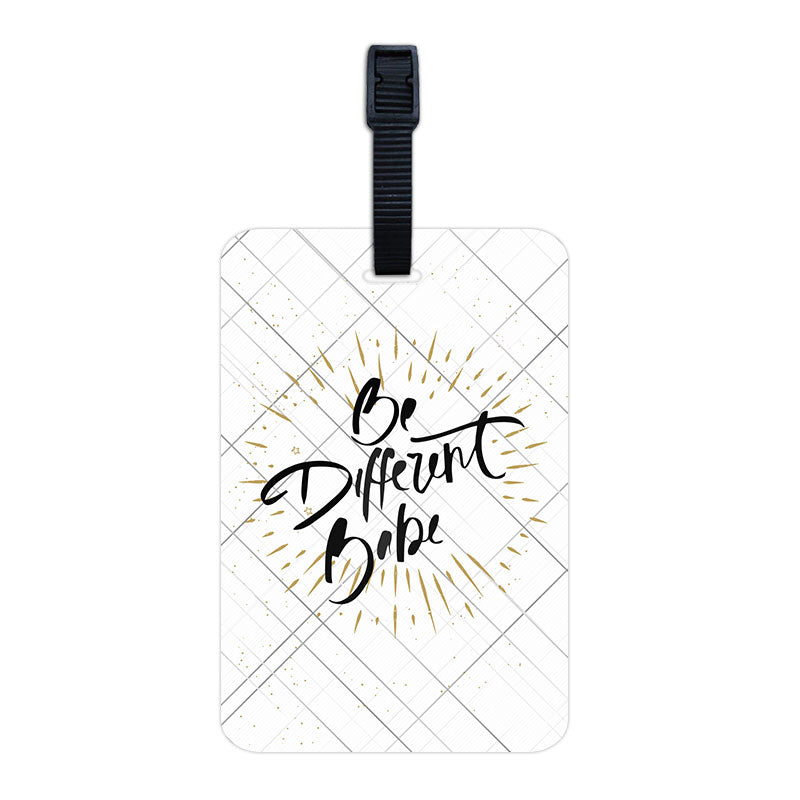 Be Different Babe Luggage Tag