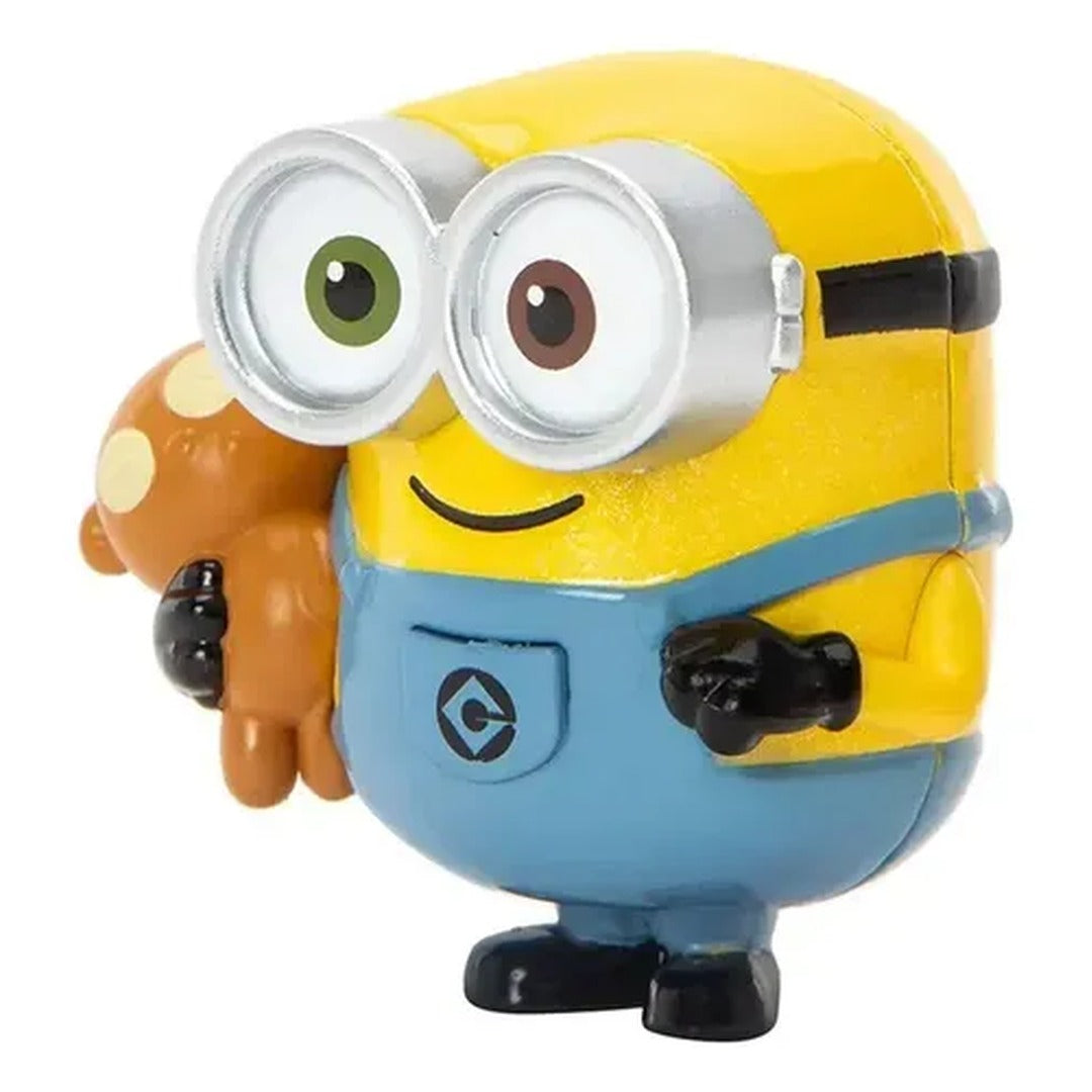 Jada Metalfigs Minions Bob die-cast collectible figure holding teddy bear