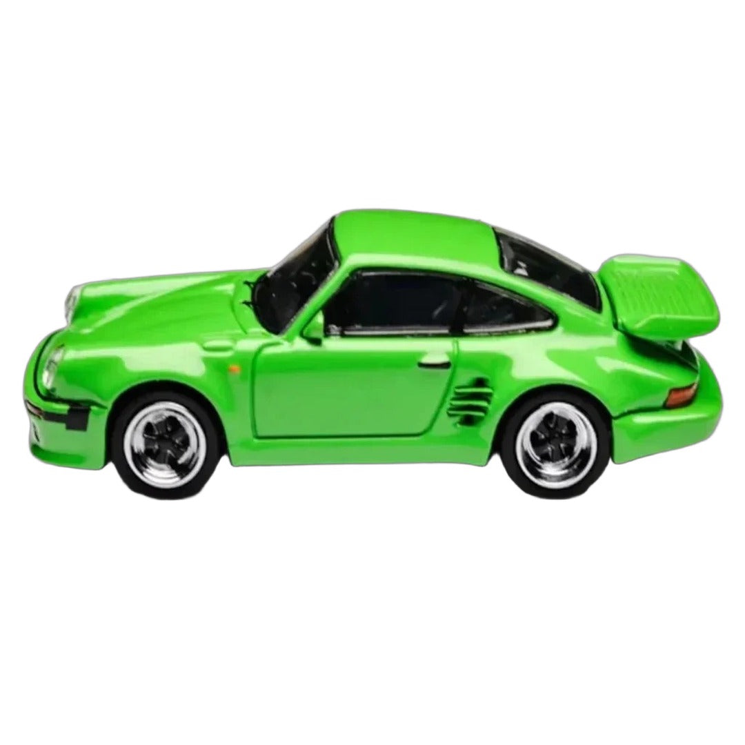 BSC Briscale-Micro Porsche 930 Black Bird Green side profile view