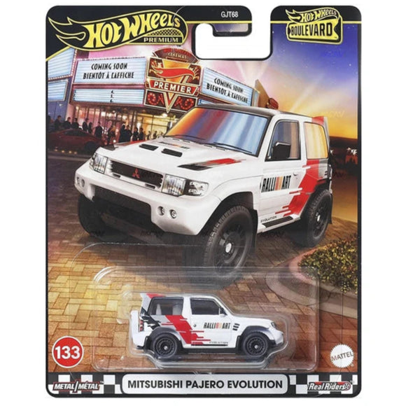 Hot Wheels Boulevard Exclusive Collection - Mitsubishi Pajero Evolution 1:64 Scale Diecast Model Car