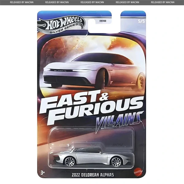 Hot Wheels 2025 Fast & Furious Villains ( Set Of 5 )
