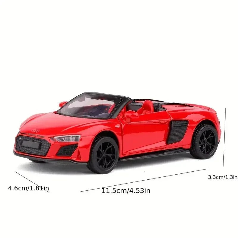 CCA Audi R8 Spyder - dimensions