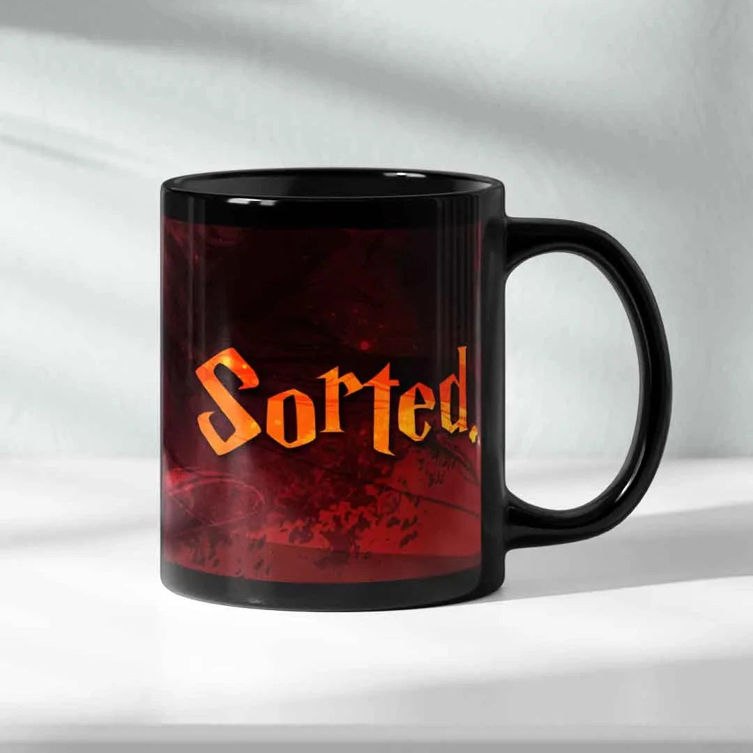 Harry Potter Sorted Hat Ceramic 3D Black Coffee Mug - 325 Ml