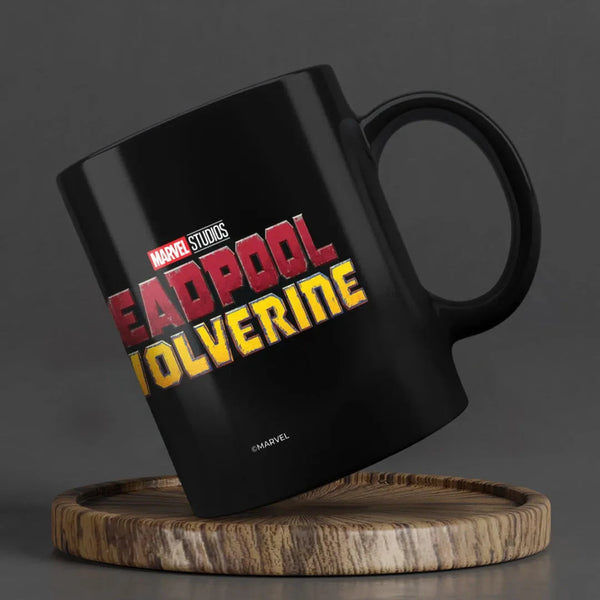 Wolverine Crest 3D Black Ceramic Coffee Mug