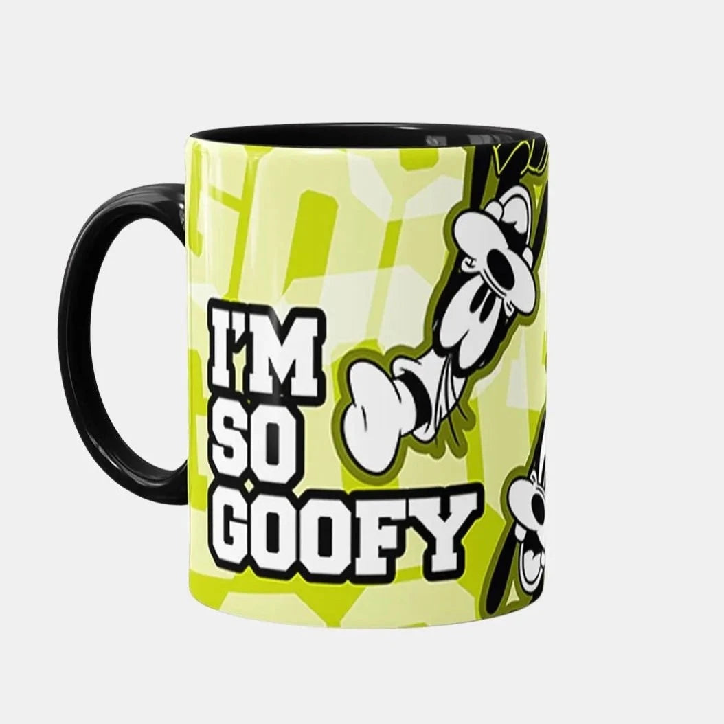 I'm So Goofy - Black Ceramic Coffee Mug