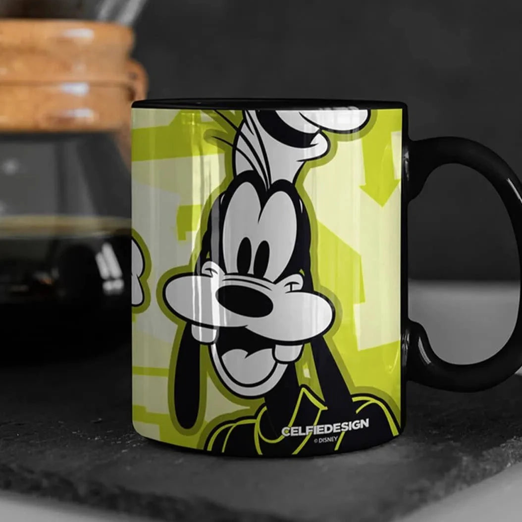 I'm So Goofy - Black Ceramic Coffee Mug