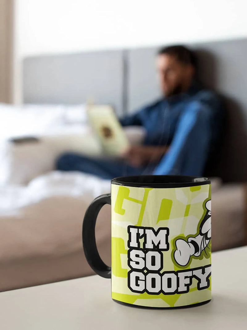 I'm So Goofy - Black Ceramic Coffee Mug