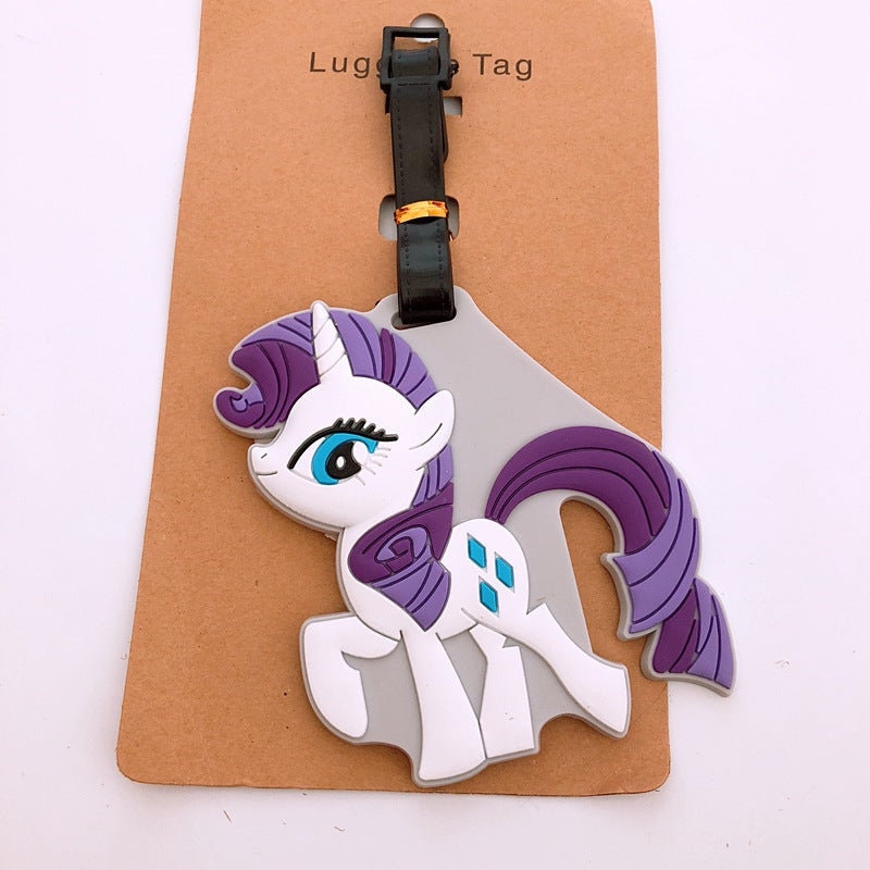 My Little Pony Rarity Luggage Tag / Bag Tag