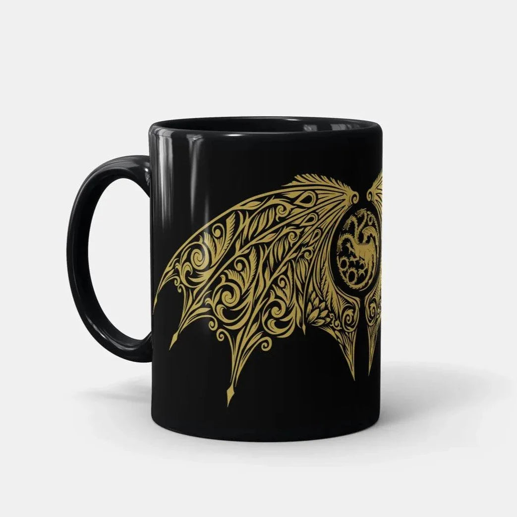 Dragon Wngs - Coffee Mugs Black - ThePeppyStore