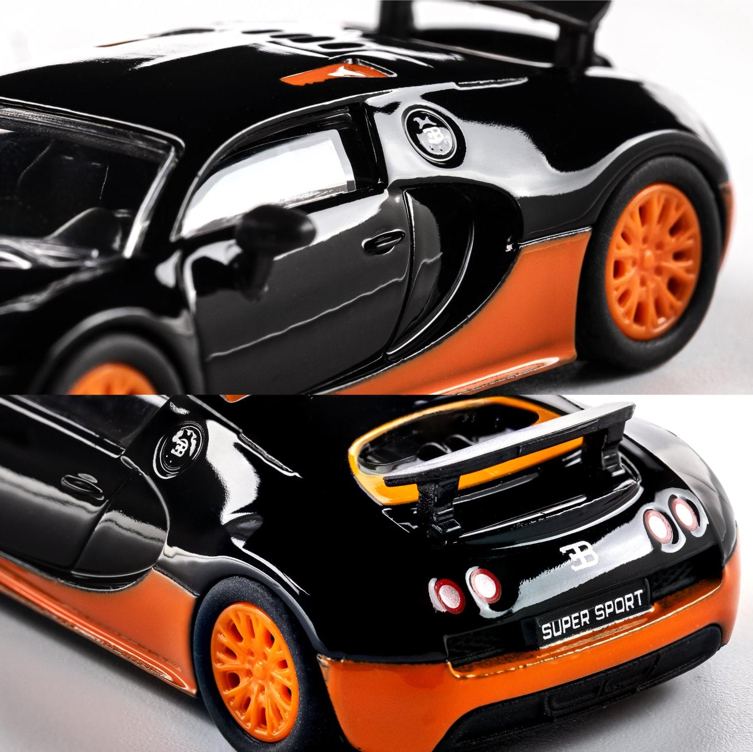 Majorette Wave 3 Premium Car Model - 2005 BUGATTI VEYRON 16.4 SUPER SPORT