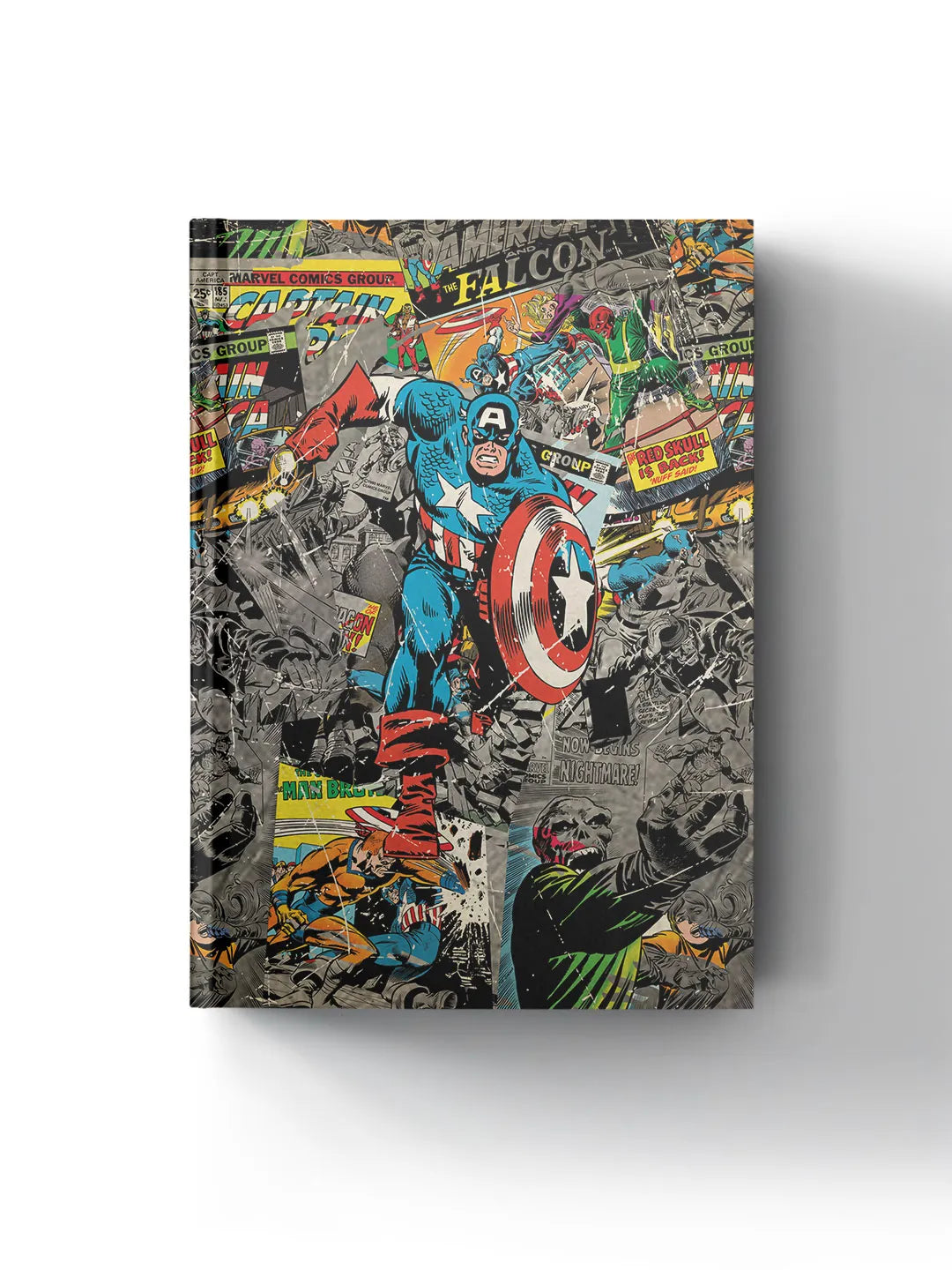 Comic Captain America Hardbound Diary