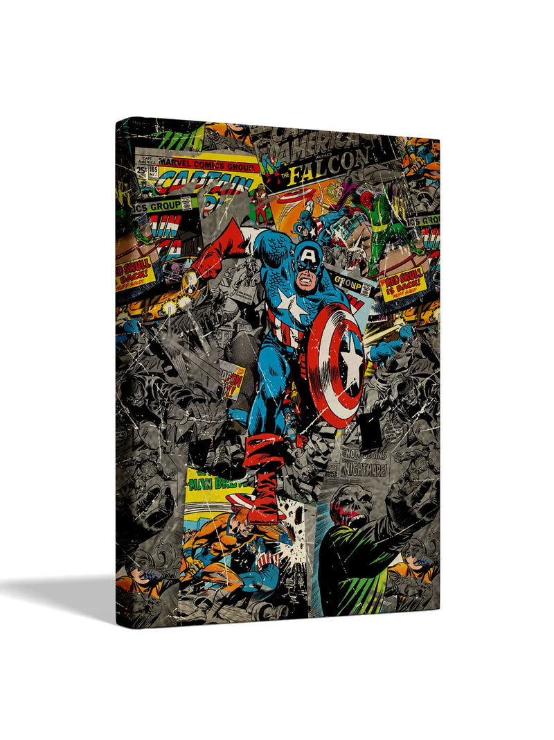 Comic Captain America Hardbound Diary