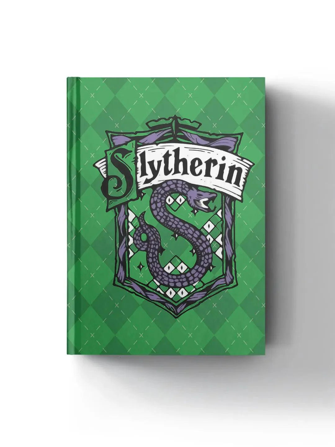 Harry Potter Slytherin Hardbound Diary - ThePeppyStore