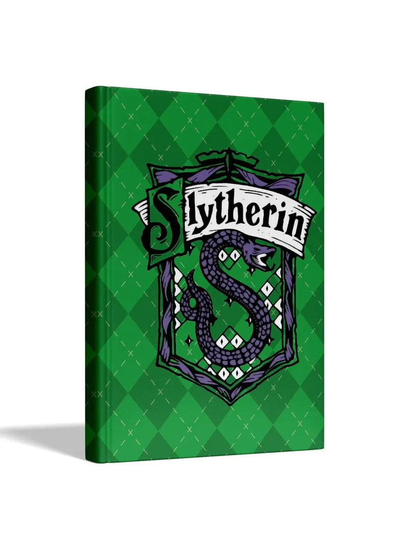 Harry Potter Slytherin Hardbound Diary - ThePeppyStore
