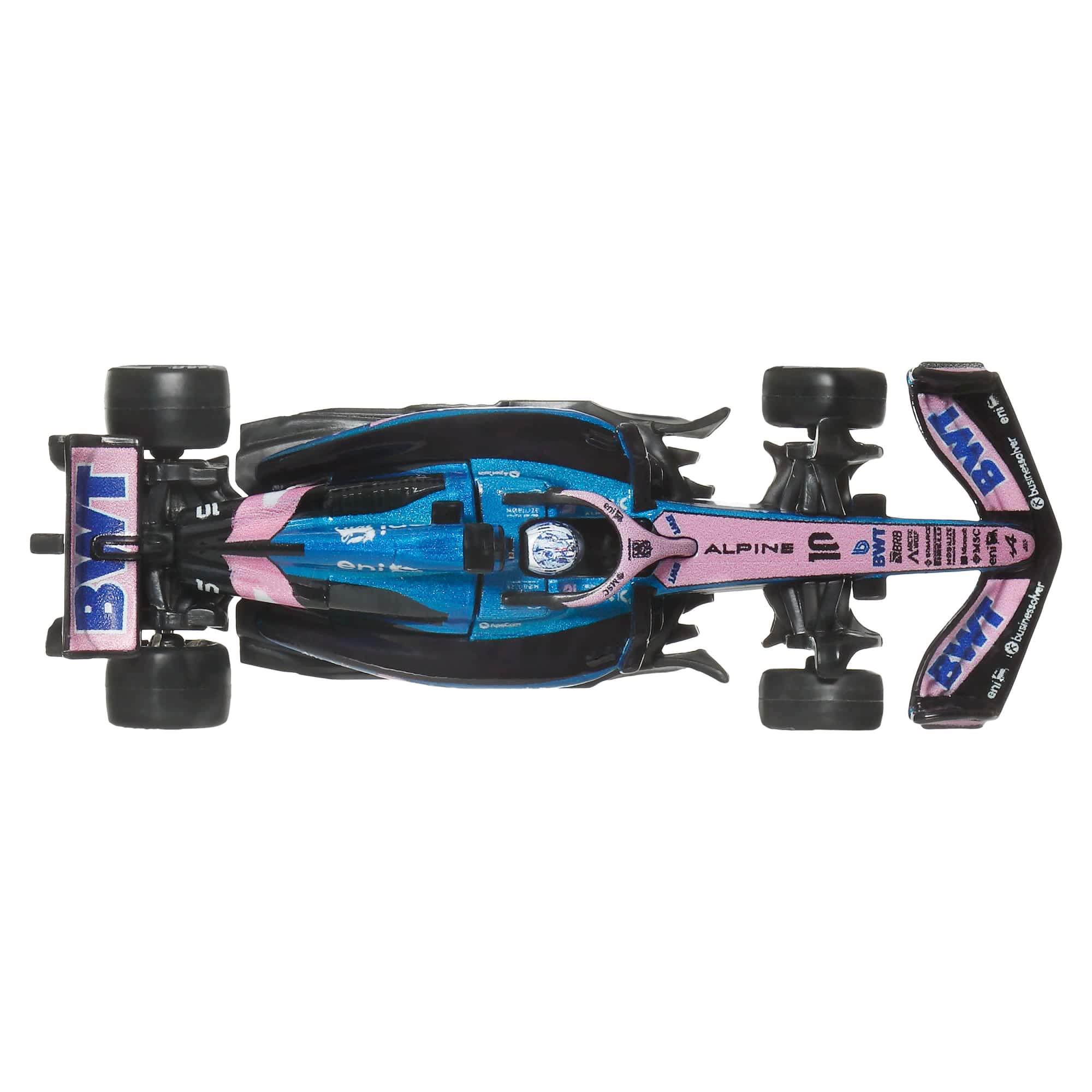 Hot Wheels Scale 1:64 Premium Formula F1  2025 Diecast Model Cars - BWT Alpine Formula 1 Team (#10)