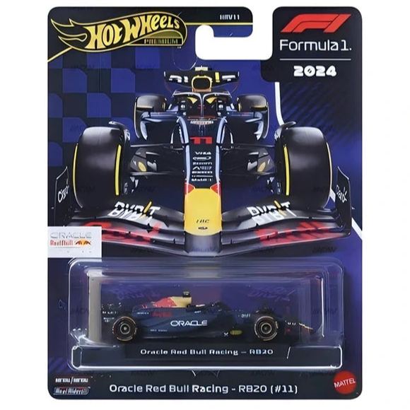 Hot Wheels Scale 1:64 Imported Premium  Formula F1  2024 Diecast Model Cars   Oracle Red Bull Racing RB20 #11 Sergio Perez