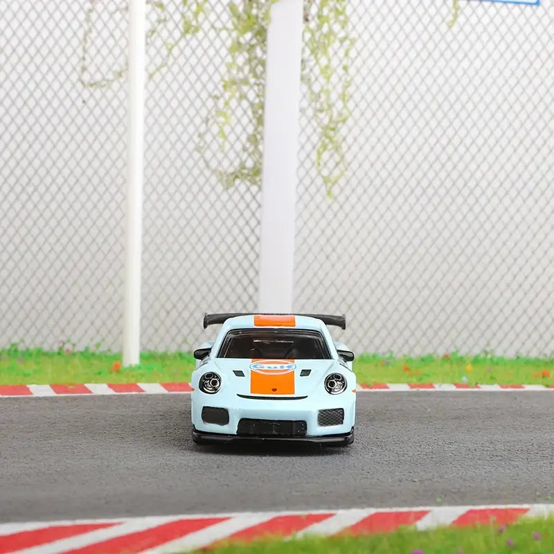 Scale 1 :64 CCA Porsche 911 GT2 RS  Scale Model Car With Acrylic Case