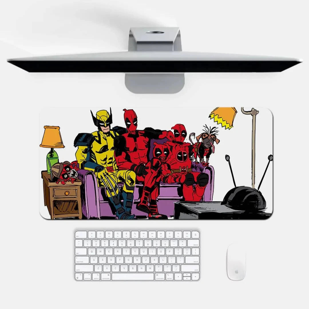 Deadpool Relishing Desk Mat - Neoprene - Medium