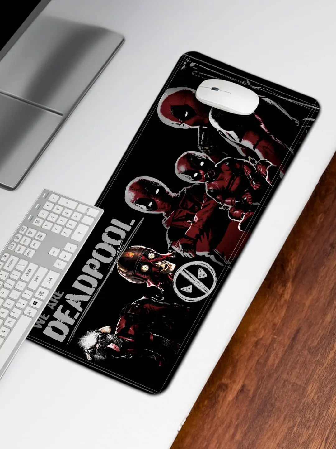 Deadpool Family Desk Mat - Neoprene - Medium