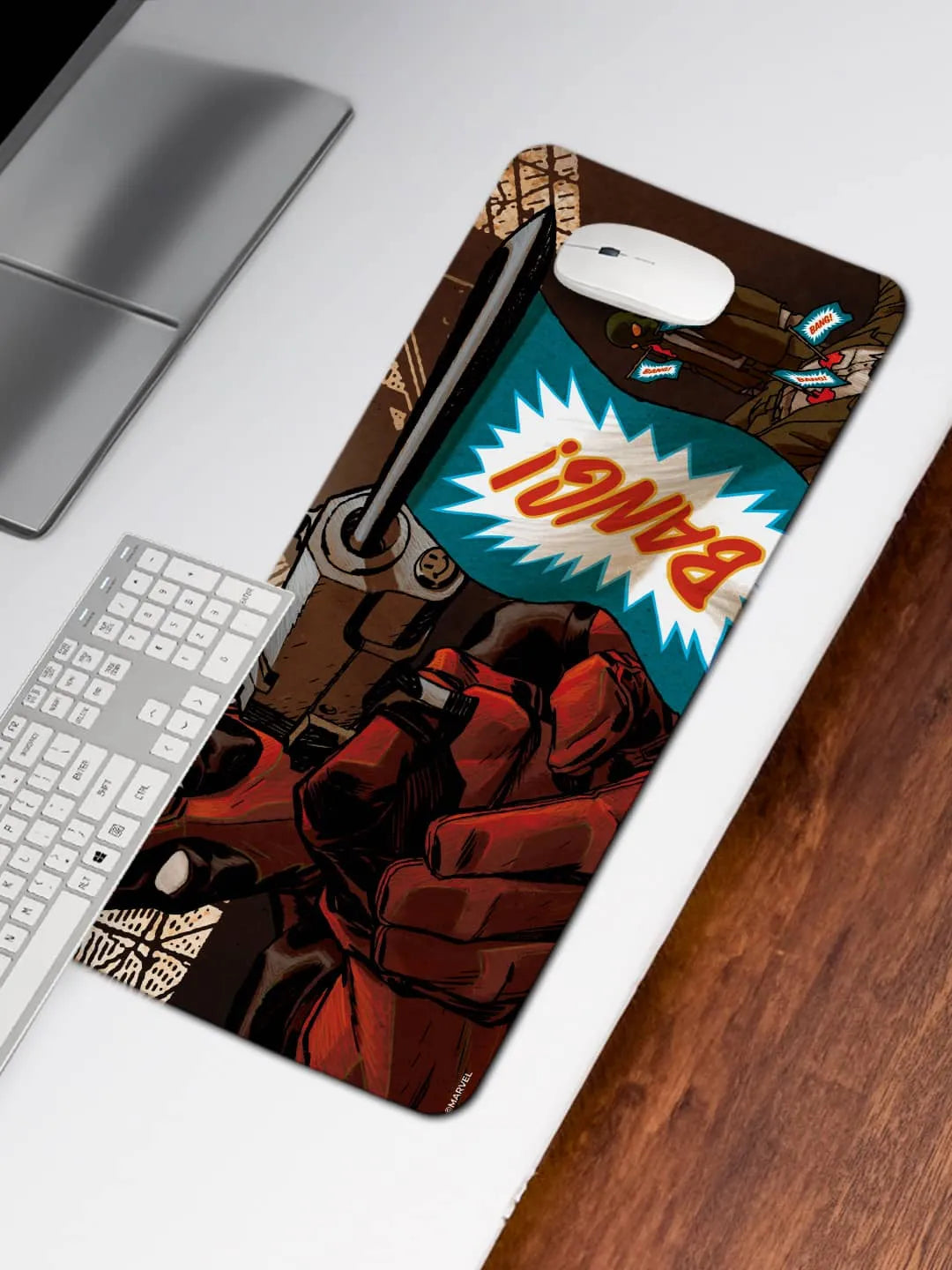 Deadpool Takes Aim Desk Mat - Neoprene - Medium