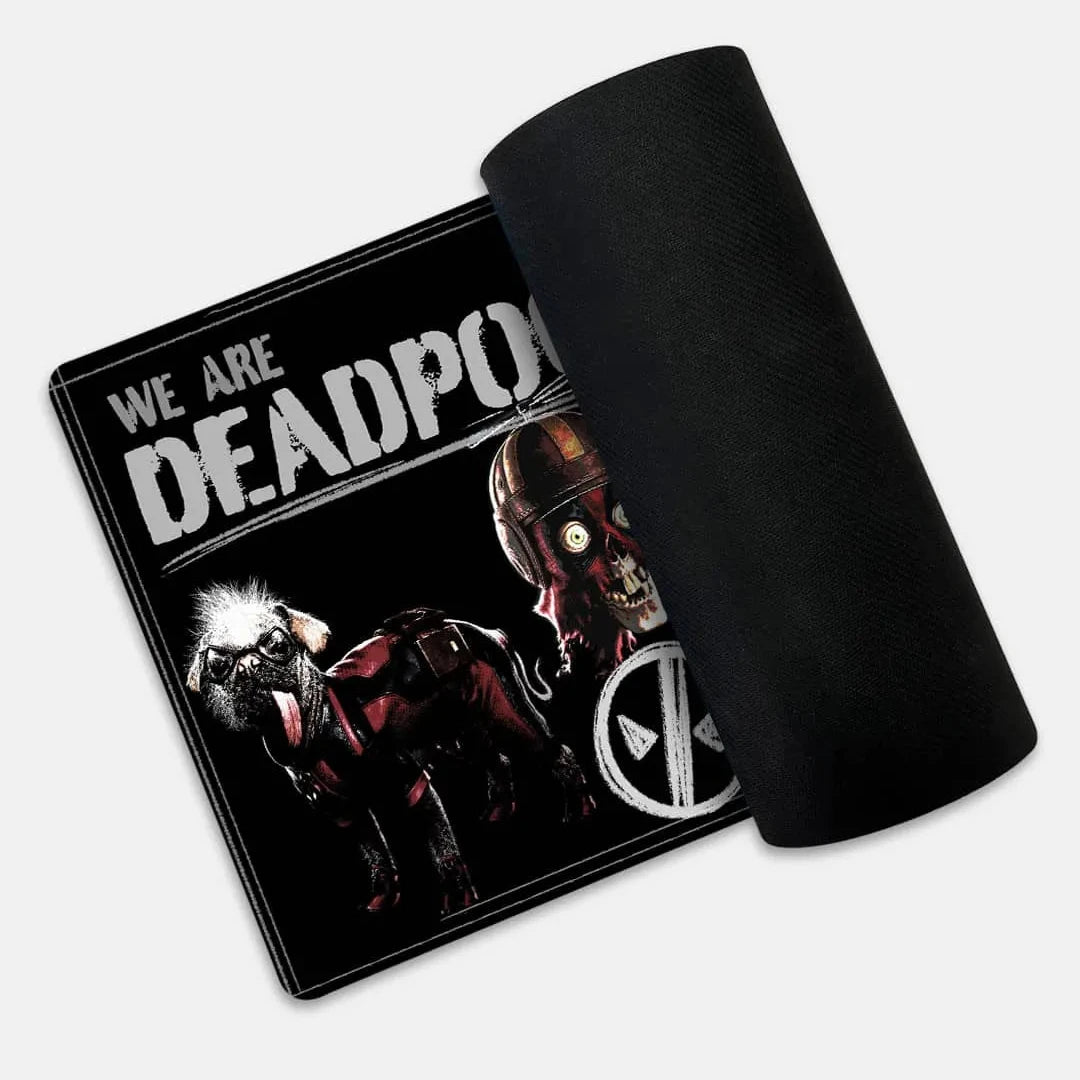 Deadpool Family Desk Mat - Neoprene - Medium