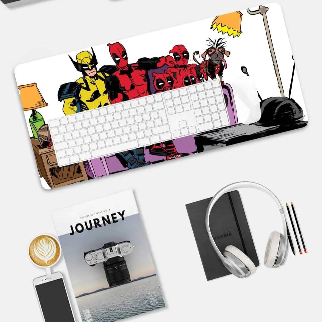 Deadpool Relishing Desk Mat - Neoprene - Medium