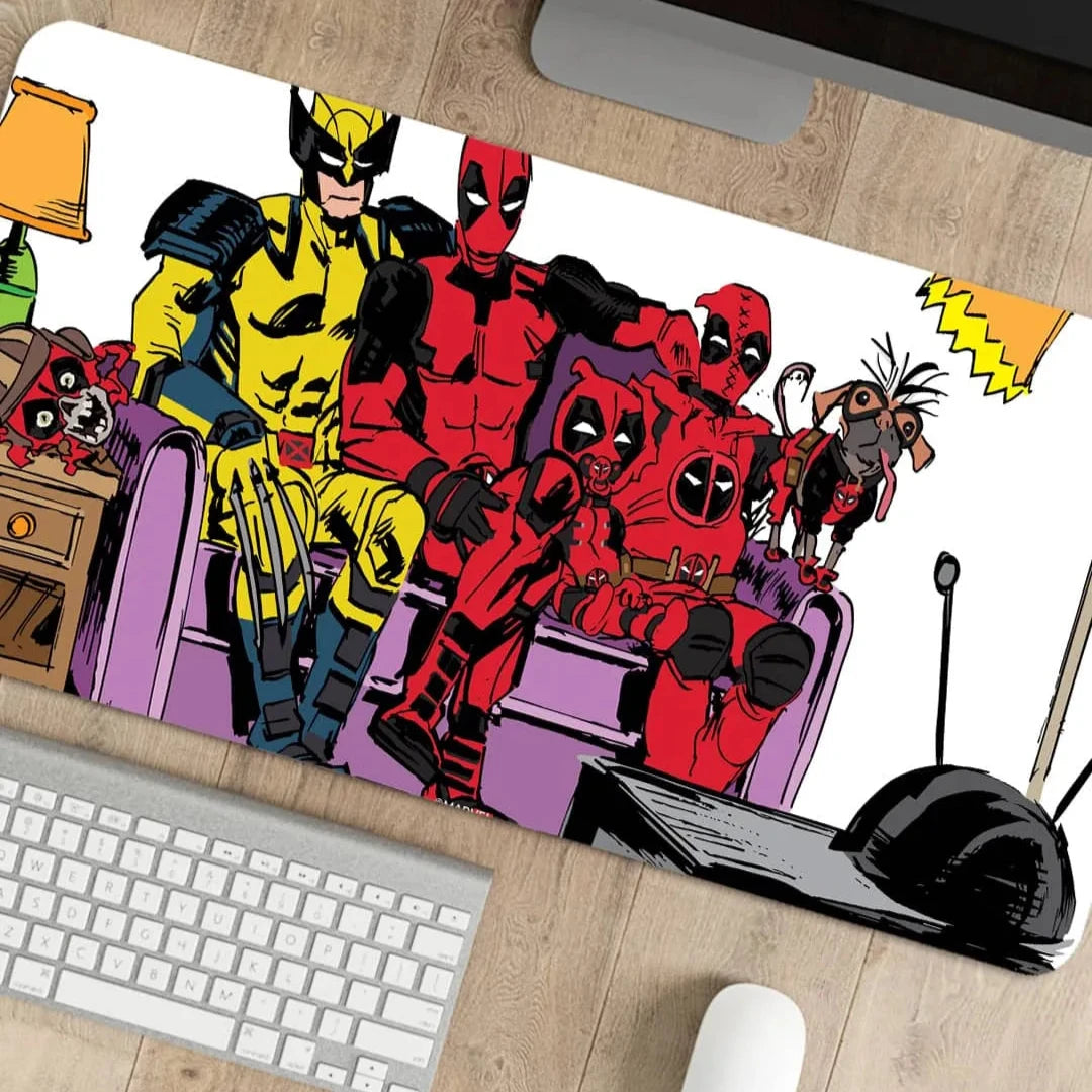 Deadpool Relishing Desk Mat - Neoprene - Medium