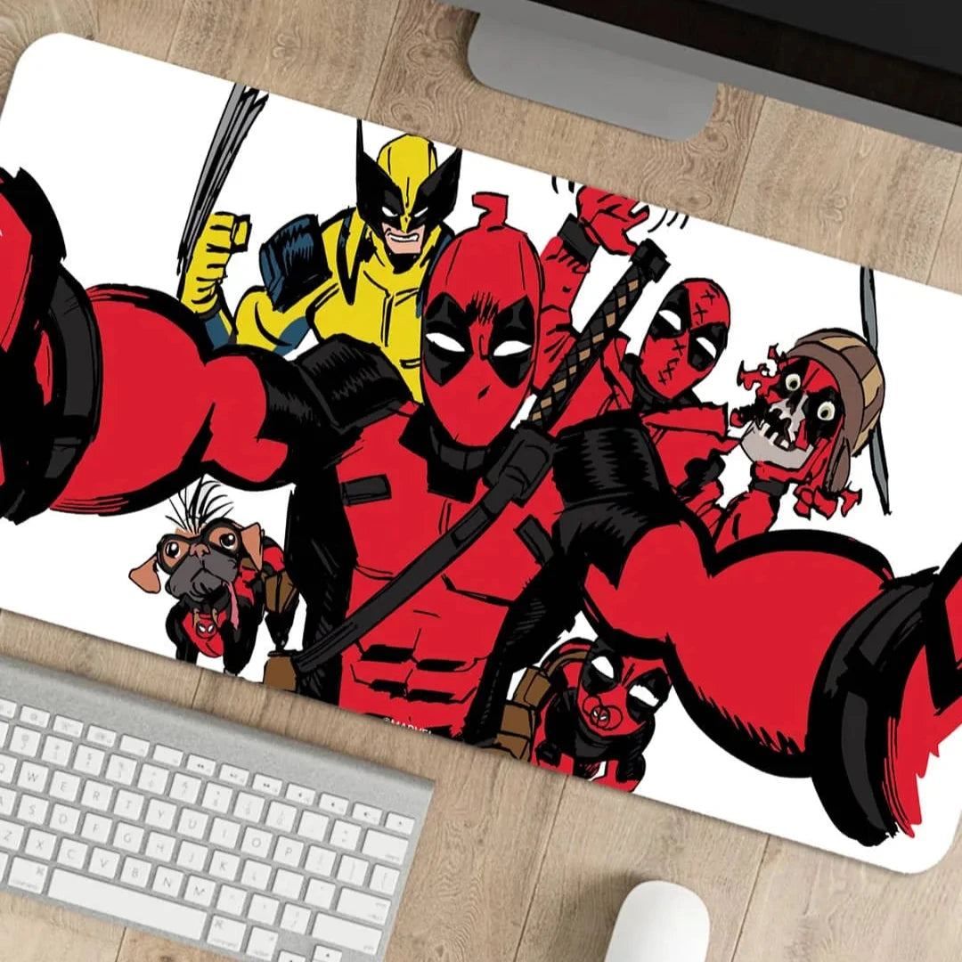 Deadpool Selfie Desk Mat - Neoprene - Medium