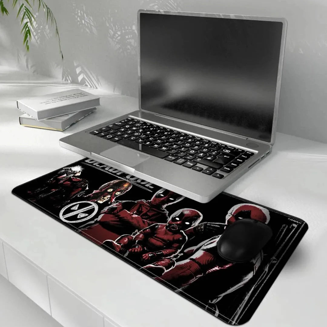 Deadpool Family Desk Mat - Neoprene - Medium