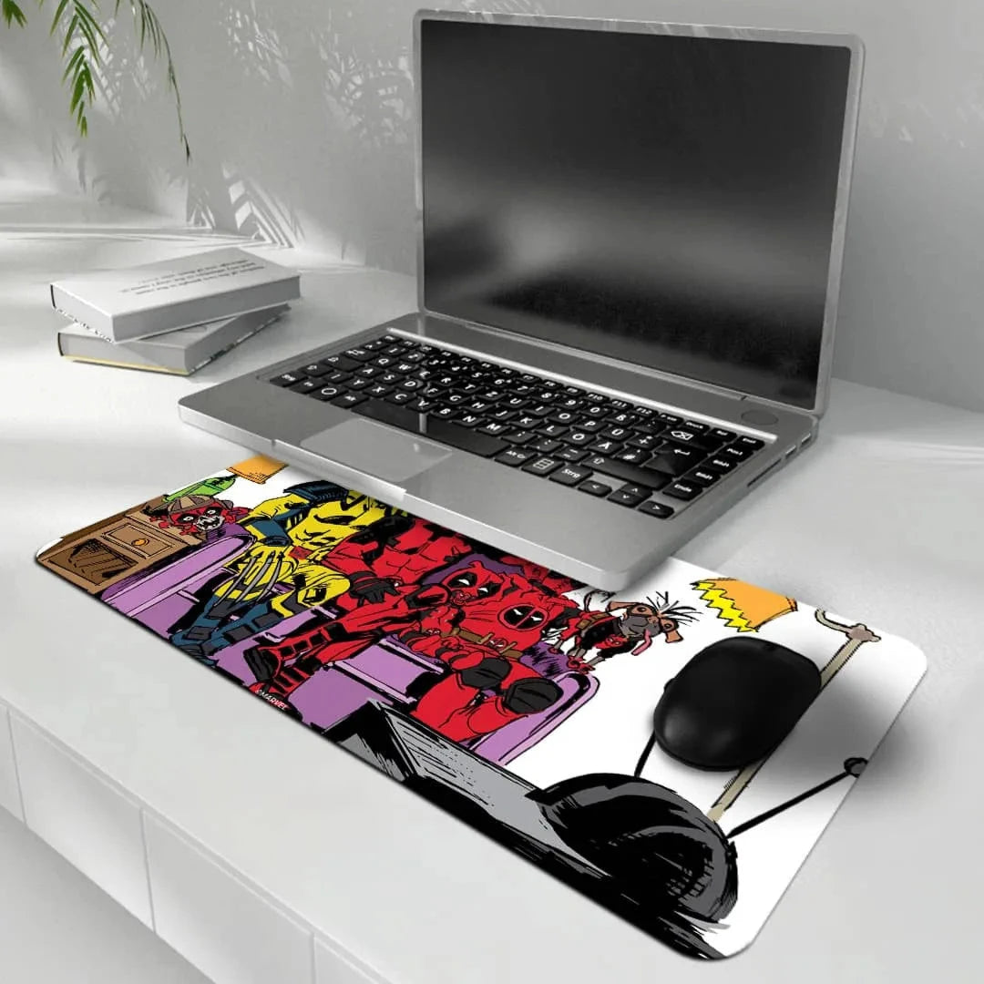 Deadpool Relishing Desk Mat - Neoprene - Medium