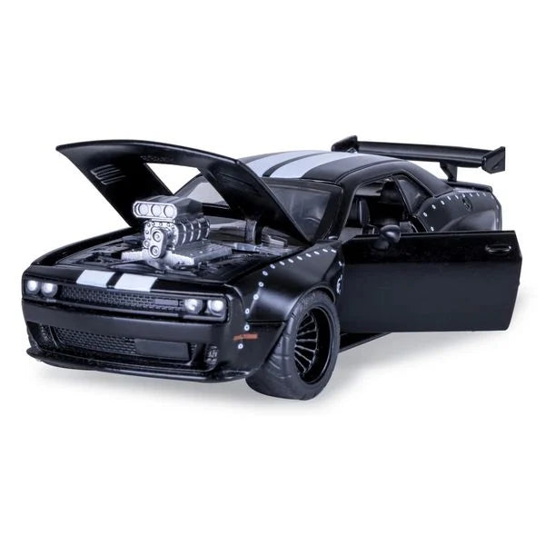 Scale 1 : 36 Official Licensed CCA Cool-Chic Auto 2-In-1 2022 Dodge Challenger SRT Jailbreak Diecast Metal Model Car