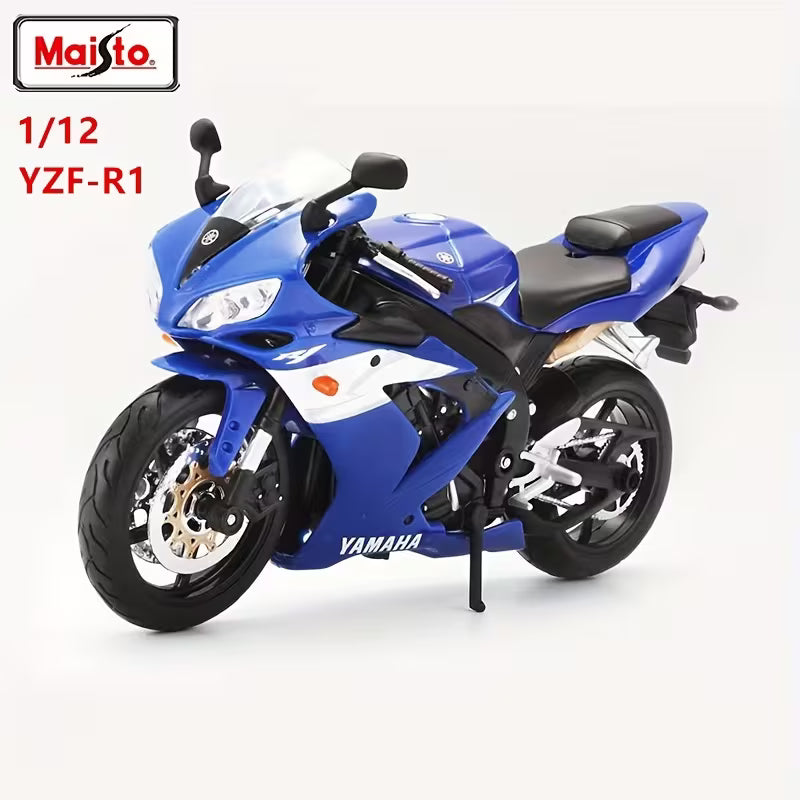Maisto - 1 : 12 Diecast Scale Model - Official Licensed Product - Yamaha Yzf-R1