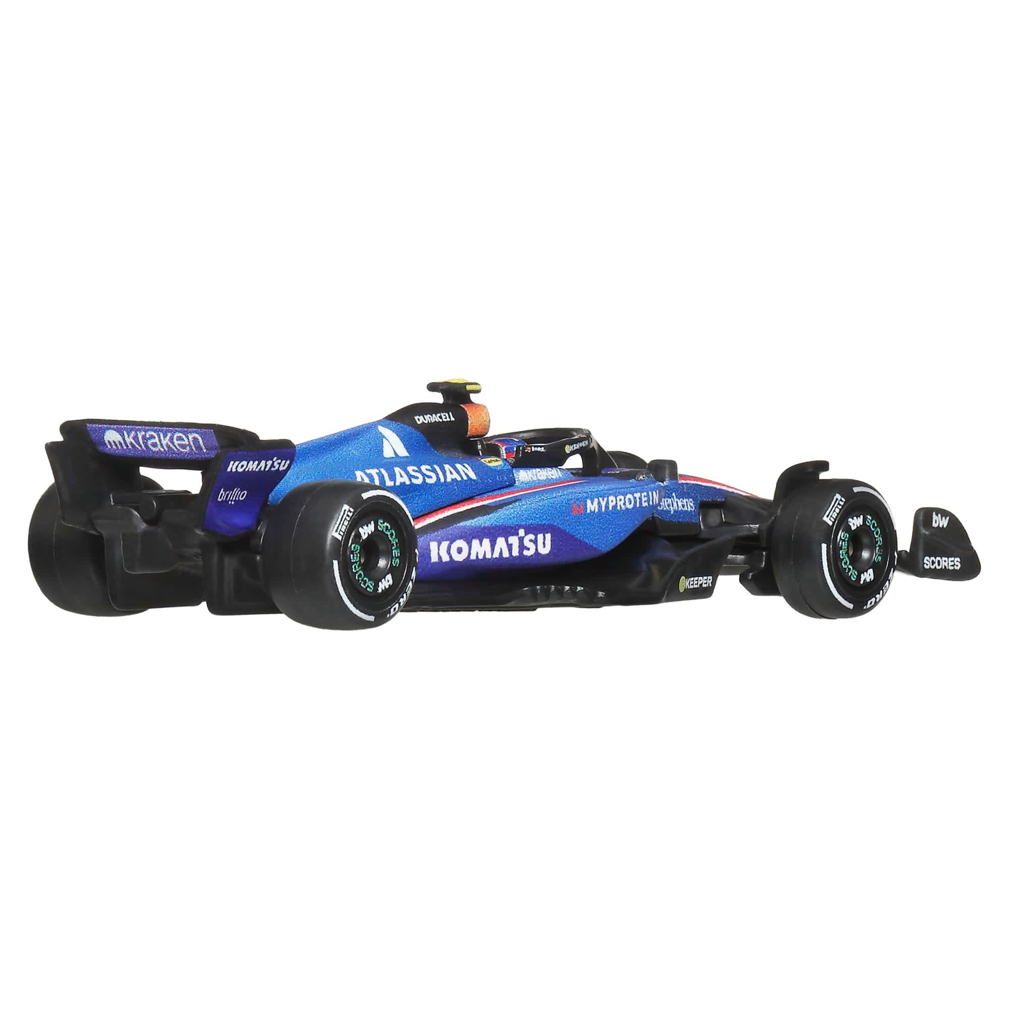 Hot Wheels Scale 1:64 Premium Formula F1  2025 Diecast Model Cars - Atlassian Williams Racing  Formula 1 Team (#55)