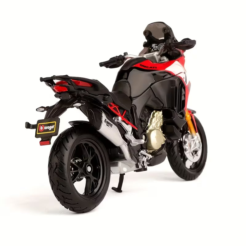 Bburago - 1 : 18 Diecast Scale Model -  Official Licensed Product - Ducati Multistrada V4