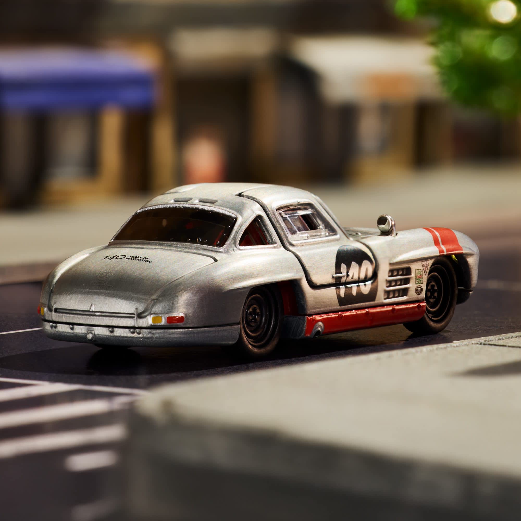 Hot Wheels Scale 1:64 Imported Elite 64 Hot Wheels Elite 64 Mercedes-Benz 300 SL Vehicle Exclusive Collection