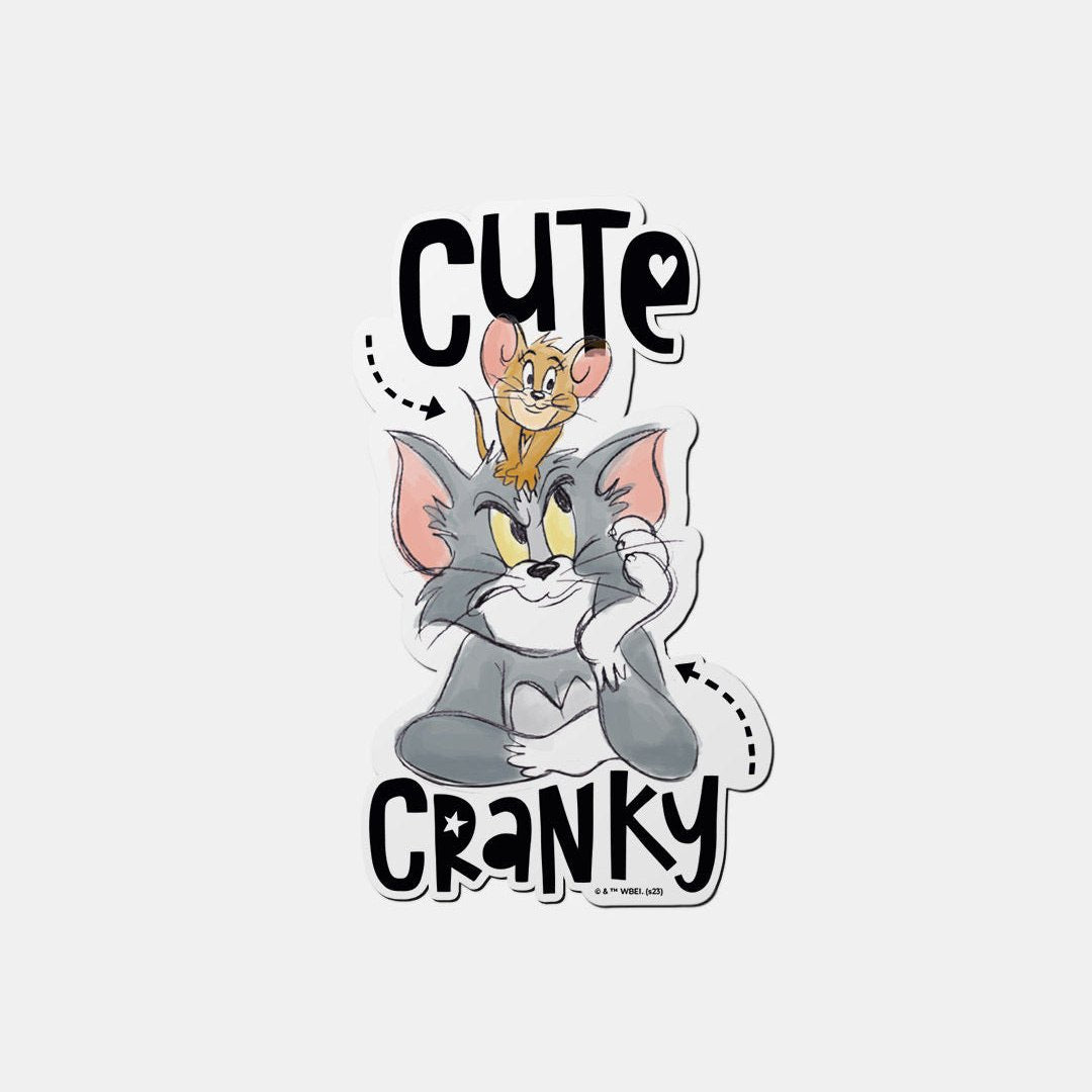 Tom And Jerry - Cute and Cranky Fridge Magnet