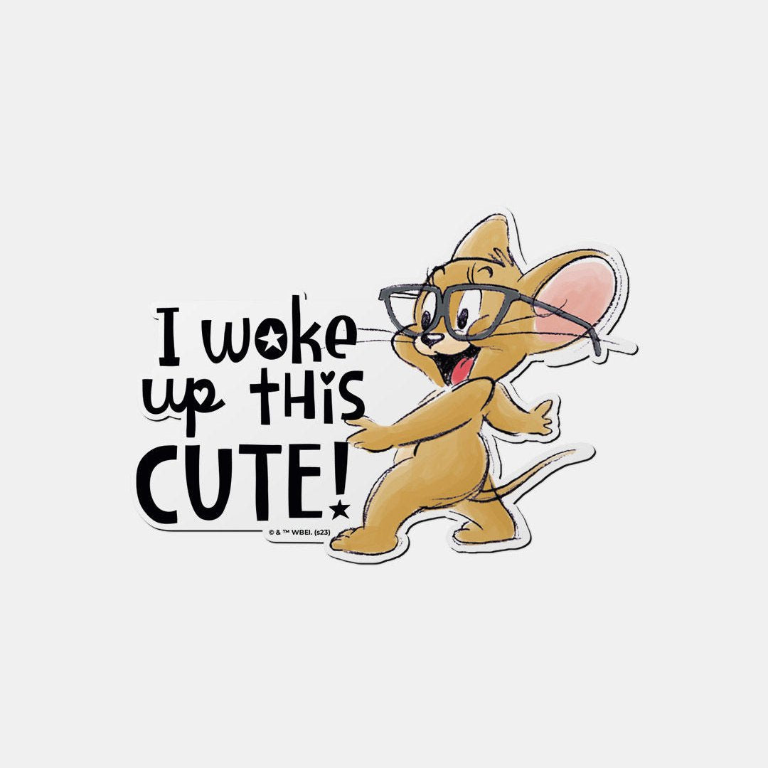 Tom And Jerry - I Woke Up This Cute Fridge Magnet