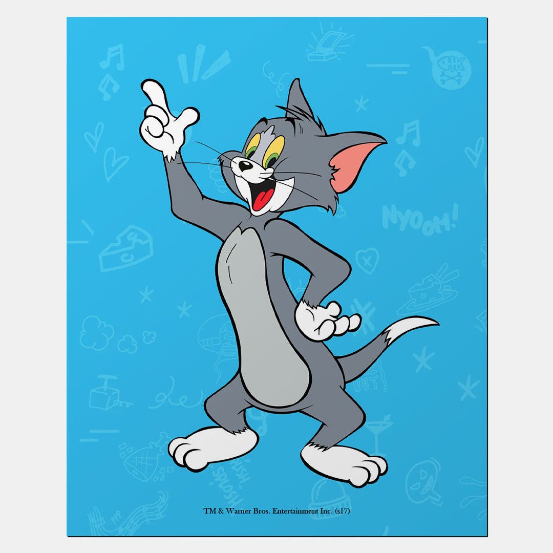 Tom And Jerry - Playful Tom Fridge Magnet