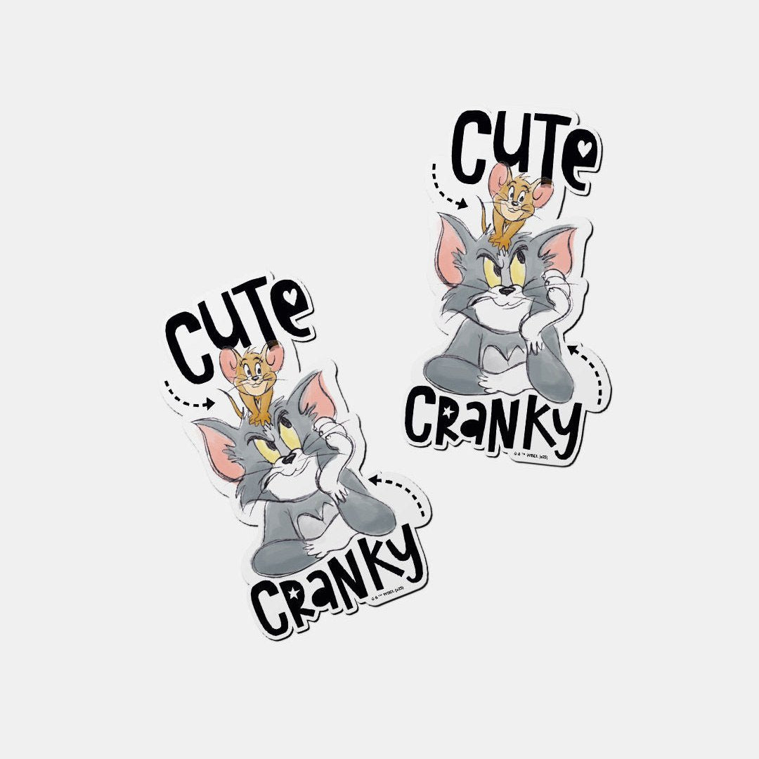 Tom And Jerry - Cute and Cranky Fridge Magnet