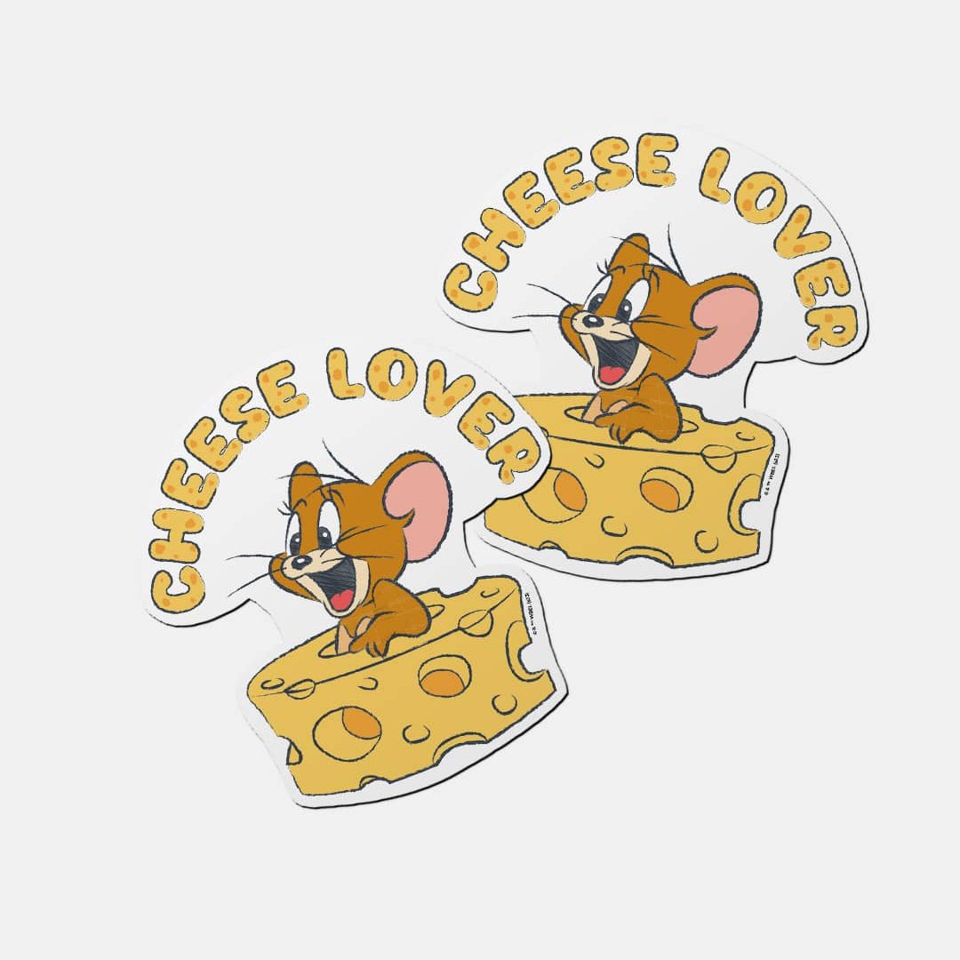 Tom And Jerry - Cheese Lover Jerry  Fridge Magnet