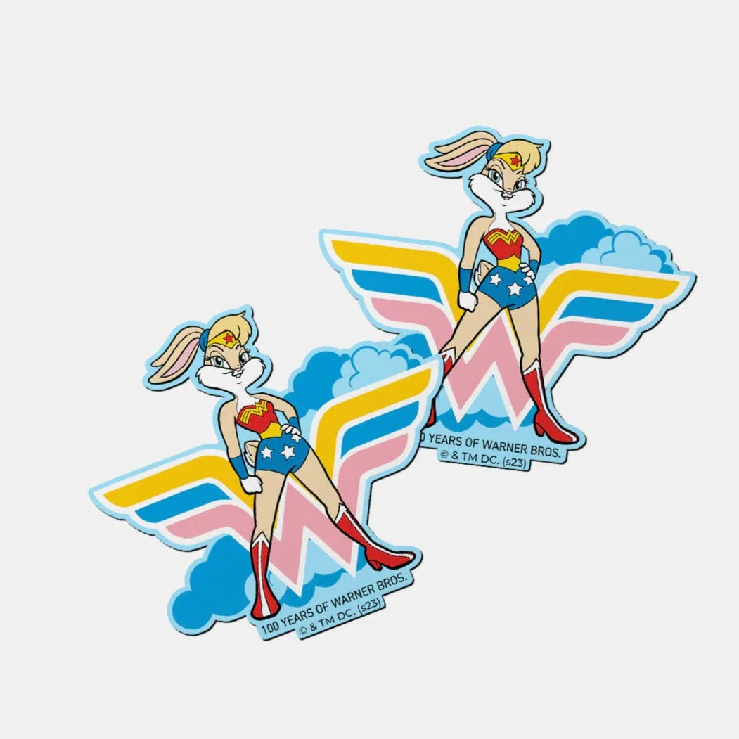 Looney Wonder Woman - Fridge Magnet Single